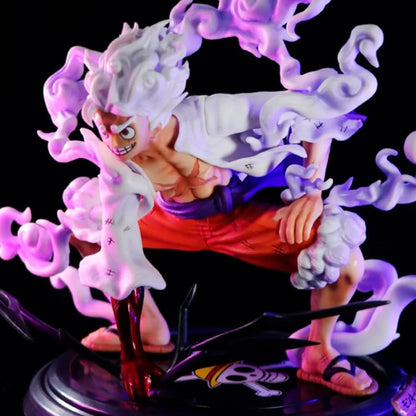 One Piece Monkey D' Luffy Gear 5 Sun God Nika - 20 cm Figure