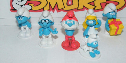 Smurf Mini Figure Set Toy Playset of 12