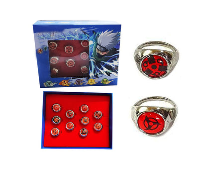 Naruto Rings Set