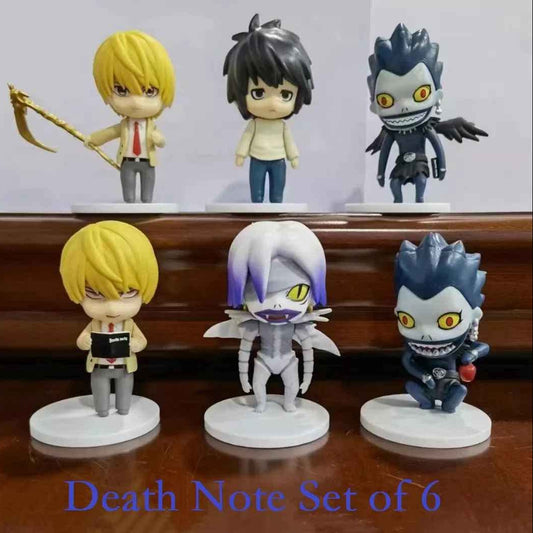 Death Note Set of 6 Action Figure