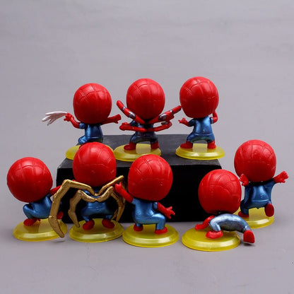 Spidey - Set of 8 Figures - Action Figure (Small) | Cake Toppers