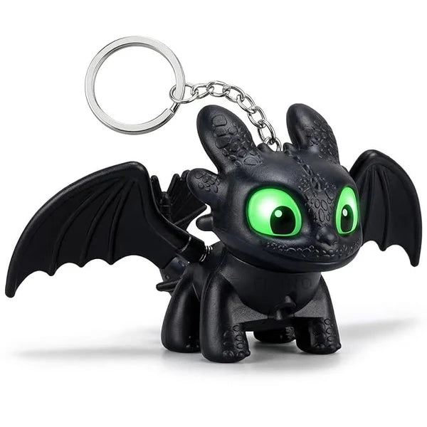 How to train your dragon Keychain with Glowing lights