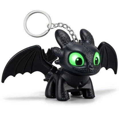 How to train your dragon Keychain with Glowing lights