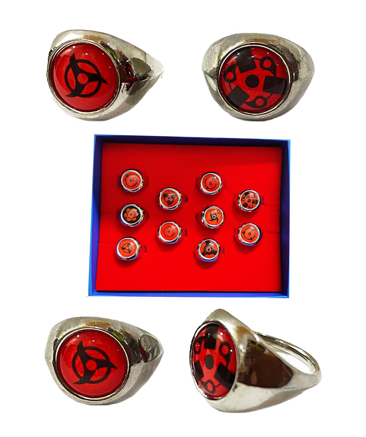 Naruto Rings Set