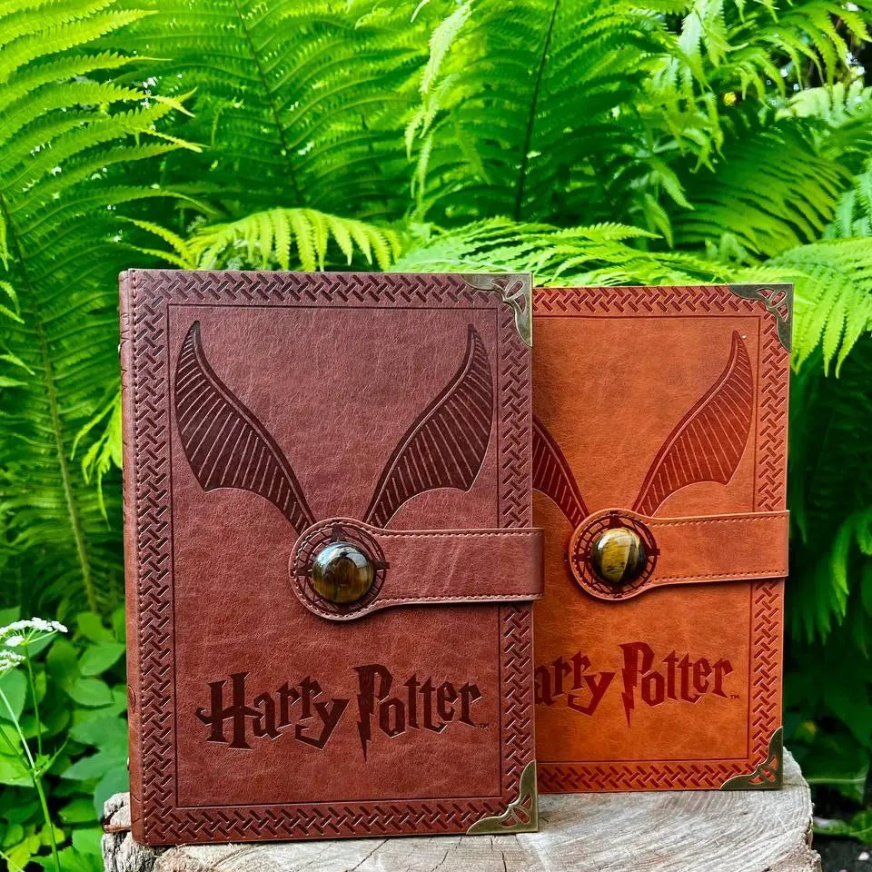 Harry Potter Hardbound Vintage PU Leather Notebook (Select From Drop Down Menu)