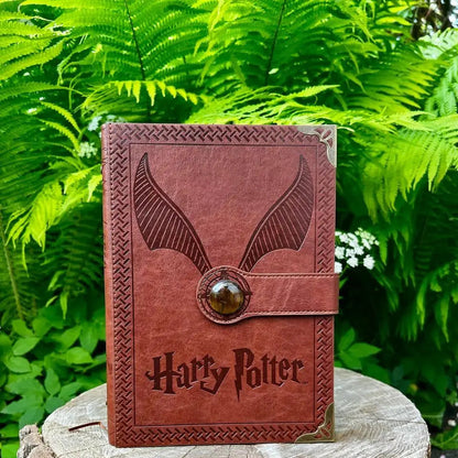 Harry Potter Hardbound Vintage PU Leather Notebook (Select From Drop Down Menu)