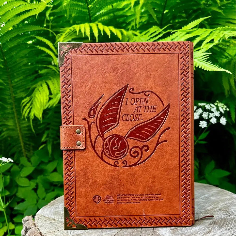 Harry Potter Hardbound Vintage PU Leather Notebook (Select From Drop Down Menu)