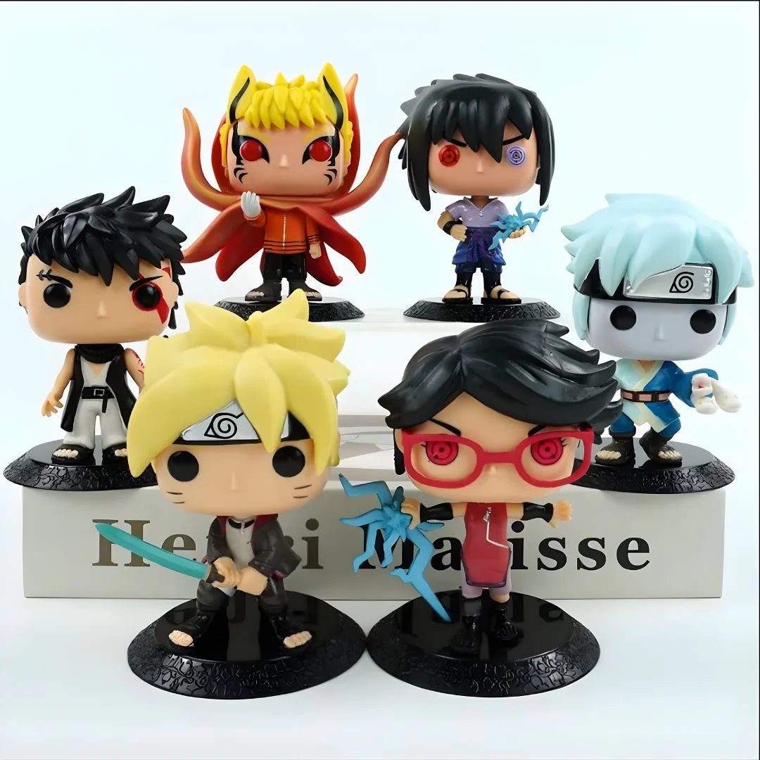 Naruto - Boruto : Next Generations Set of 6 Figures