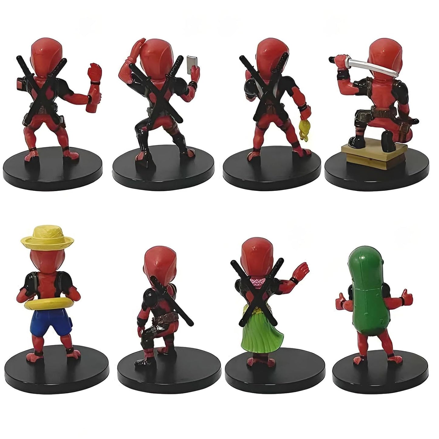 Marvel Deadpool Figure Set Of 6