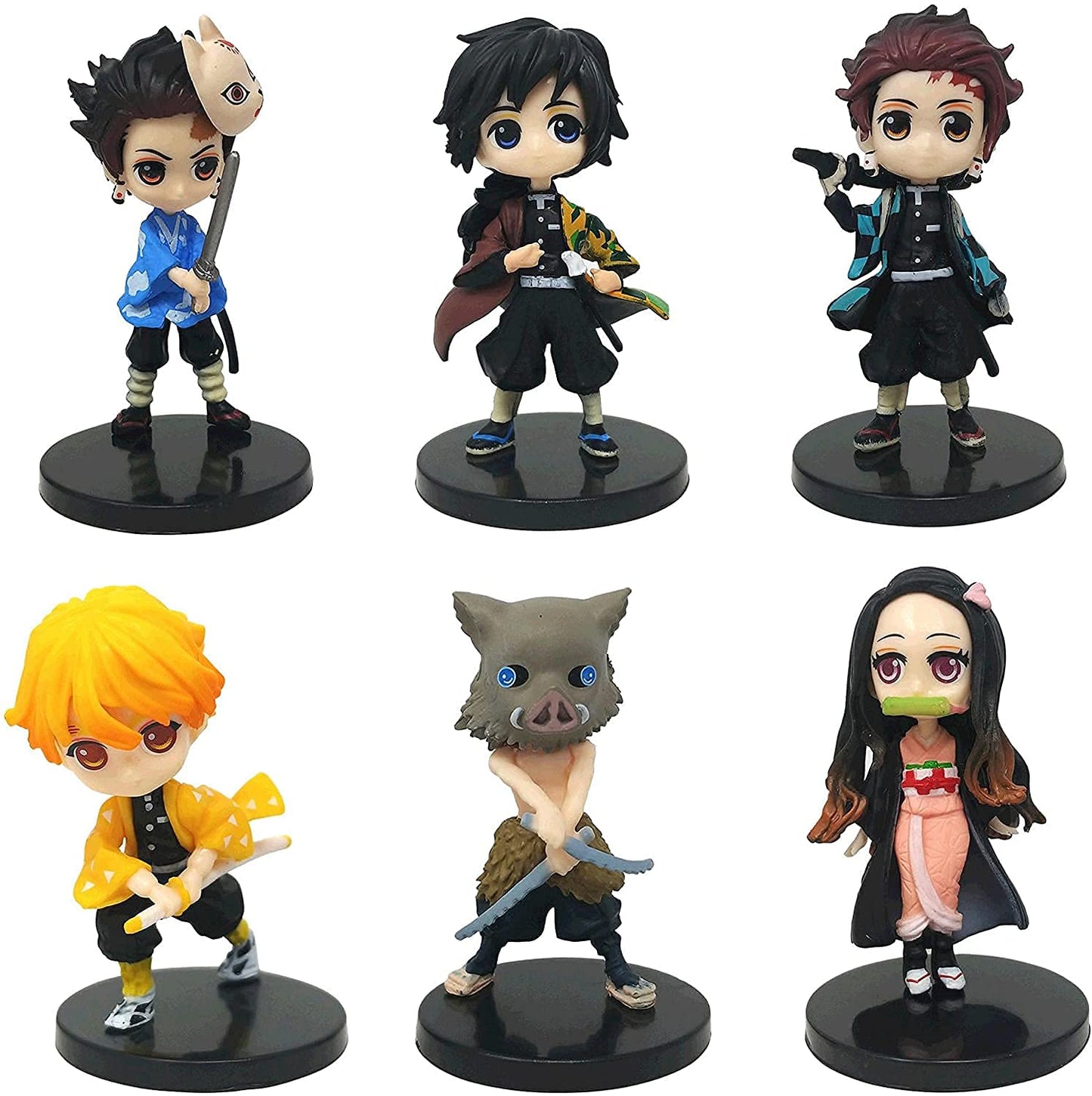 Demon Slayer Action Figure Set of 6