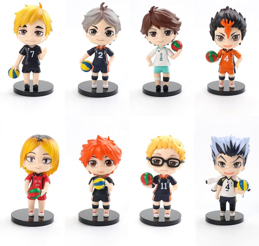 Haikyu Figures Set {Set of 8}