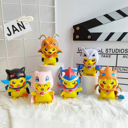 Cosplay Version Collectable Figures Set Of 6