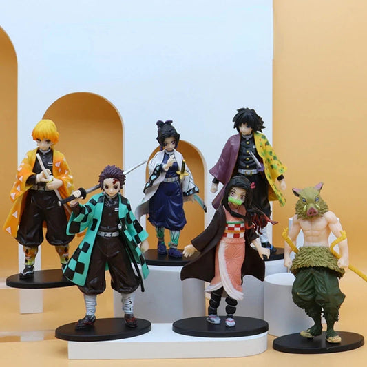Demon Slayer Action Figure Set of 6