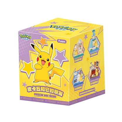 Cute Electric Hero & Friends Mini Diorama Figure Set – 6 Piece Premium PVC Display Collection