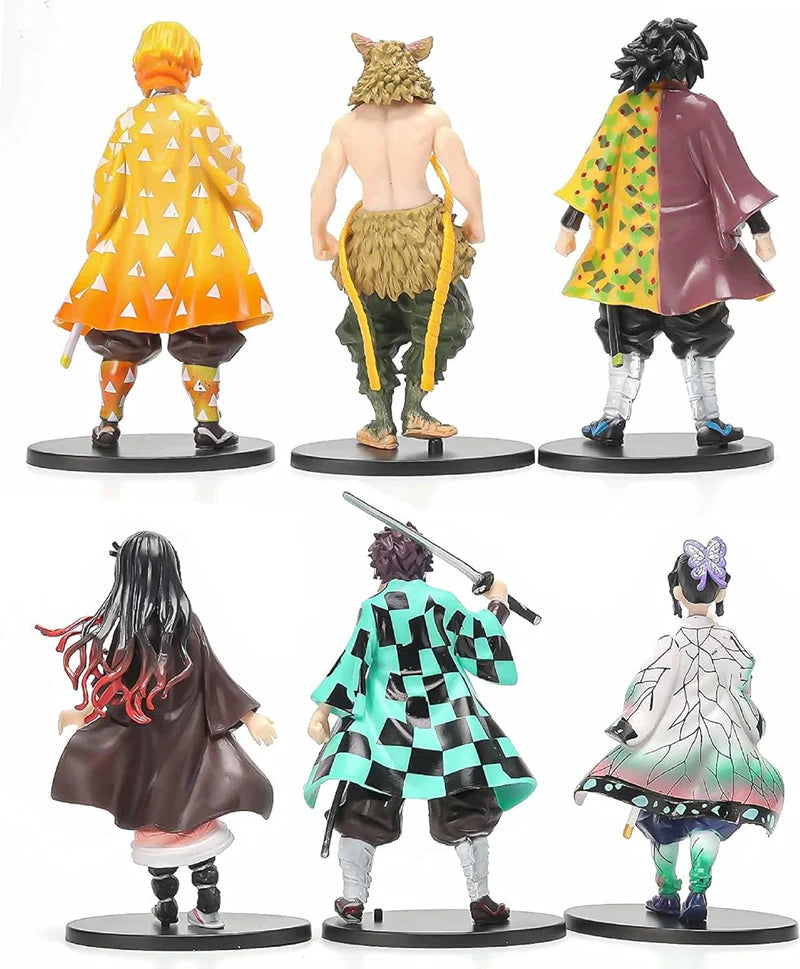 Demon Slayer Action Figure Set of 6