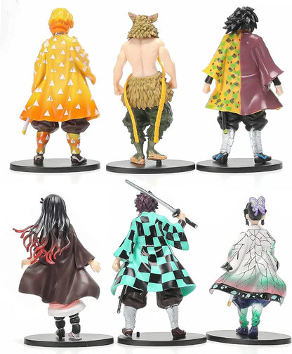 Demon Slayer Action Figure Set of 6