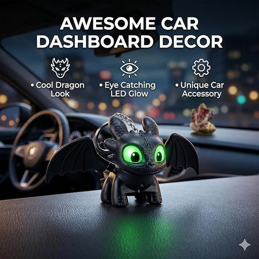 How to train your dragon Keychain with Glowing lights