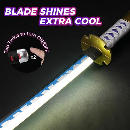 One Piece Monkey D' Luffy LED Katana Sword With USB Cable (No COD Allowed On This Product) - Prepaid Orders Only