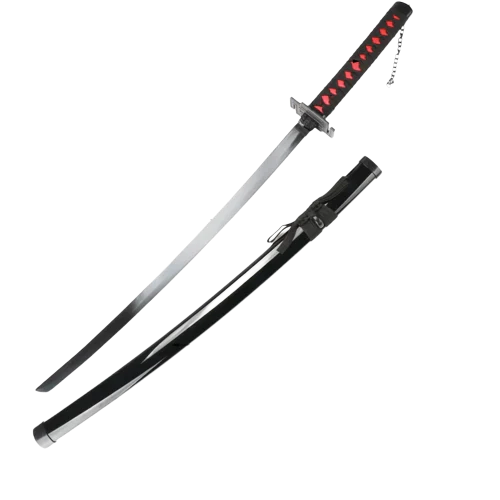 Bleach Kurosaki Ichigo Zangetsu Katana Sword - Wooden  (No COD Allowed On This Product) - Prepaid Orders Only