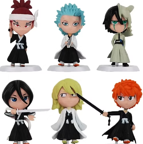 Bleach Action Figure Set of 6