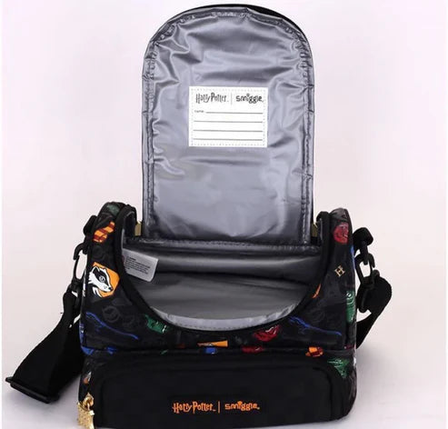 Harry Potter Hogwarts Smiggle  Double Decker Lunch Bags