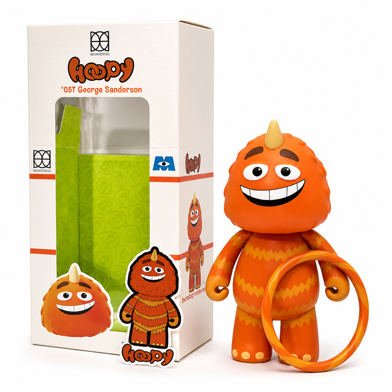 Pixar Monsters University George Sanderson Collectible Figure Designer Viny Toy