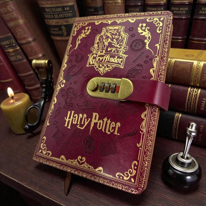 Harry Potter Collectible Retro Diary With Lock (Select From Drop Down Menu)