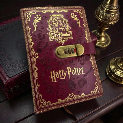 Harry Potter Collectible Retro Diary With Lock (Select From Drop Down Menu)