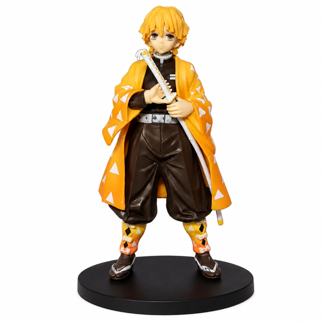 Demon Slayer Zenitsu Agatsuma Anime Figure 15.5 cm – Collectible Display Model