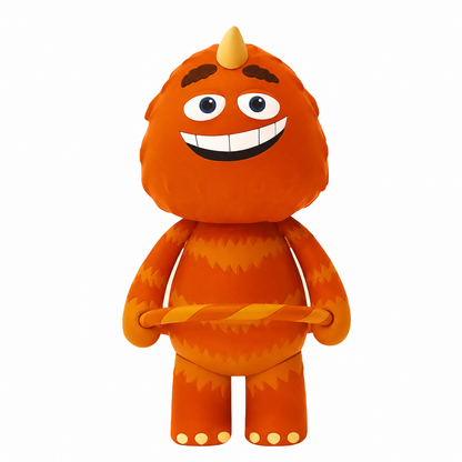 Pixar Monsters University George Sanderson Collectible Figure Designer Viny Toy