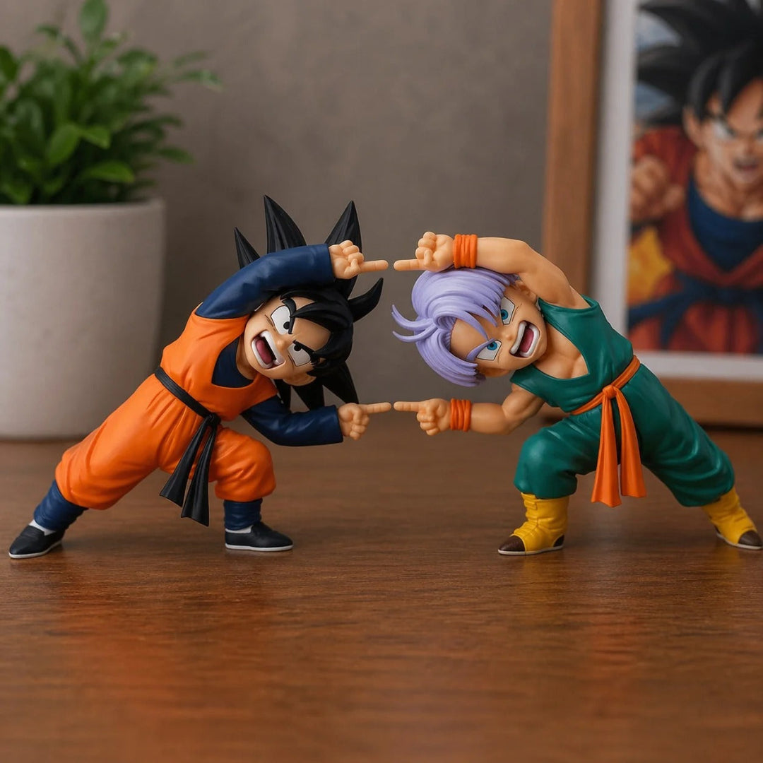 Dragon Ball Goku & Trunks Fusion Action Figure Set – 27.5 CM Approx. – Collectible Display Figure