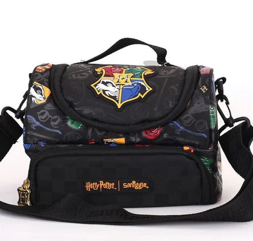 Harry Potter Hogwarts Smiggle  Double Decker Lunch Bags