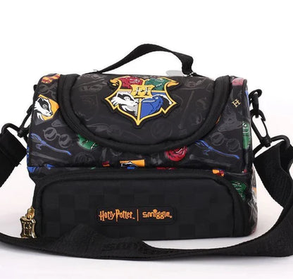 Harry Potter Hogwarts Smiggle  Double Decker Lunch Bags