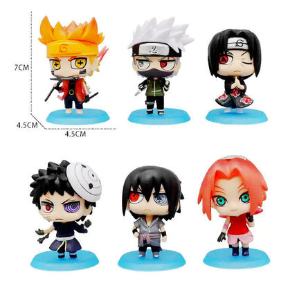Naruto Set of 6 Figures