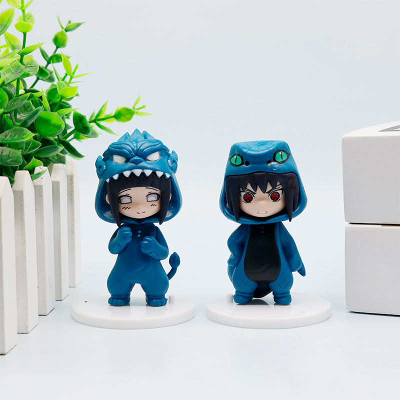 Naruto Set of 8 Animal Cosplay Figures