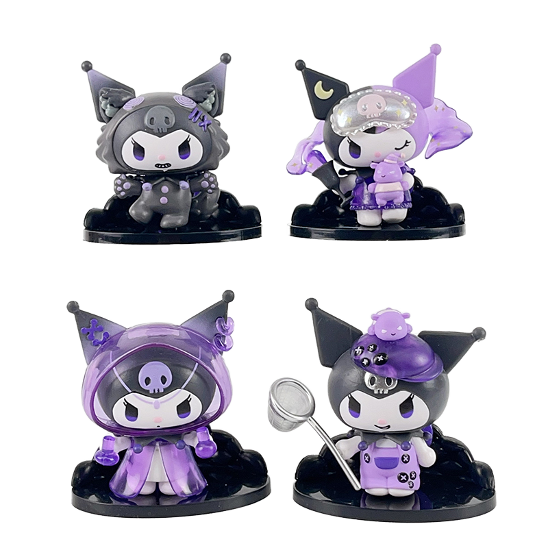 Kuromi Figure Set of 8