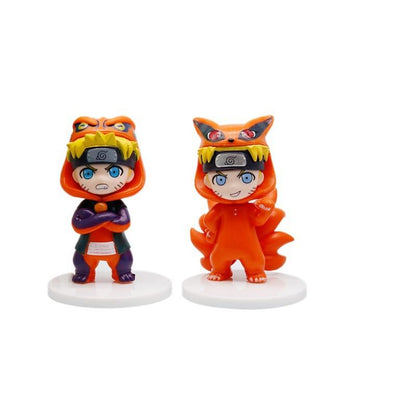 Naruto Set of 8 Animal Cosplay Figures