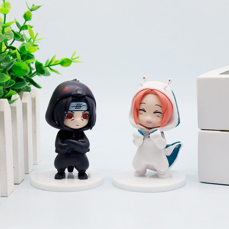 Naruto Set of 8 Animal Cosplay Figures