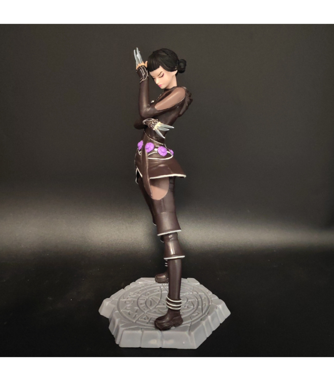 Huntrix Mira Action Figure Collectible Statue | K-Pop Demon Hunters PVC Display Model | 19 Cm Approx Anime Character Figurine