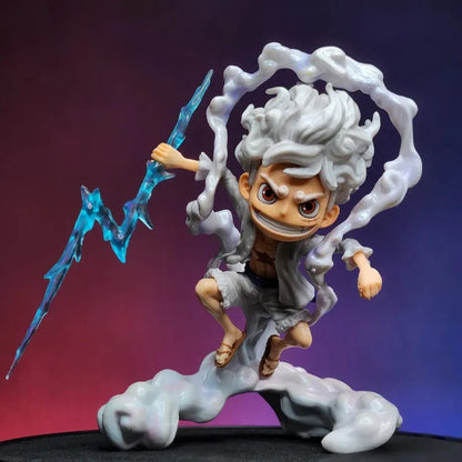 One Piece Monkey D' Luffy Gear 5 Sun God Nika - 15 cm Figure