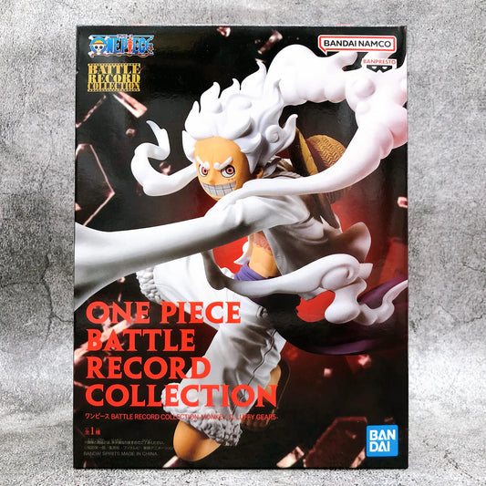 One Piece Monkey D' Luffy Gear 5 Sun God Nika BATTLE RECORD Figure