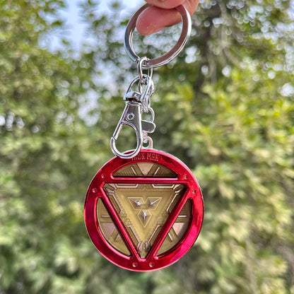 Iron Man Arc Reactor Metal Keychain