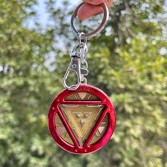 Iron Man Arc Reactor Metal Keychain