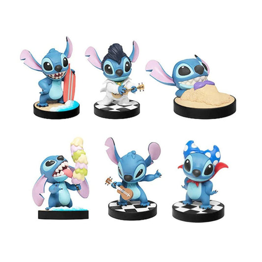 Lilo Stitch Fun Series Hero Box (Set of 6) 3-Inch Collectible Figures