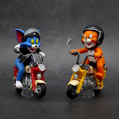 Tom And Jerry Motorcycle Figure (Select From Drop Down Menu)