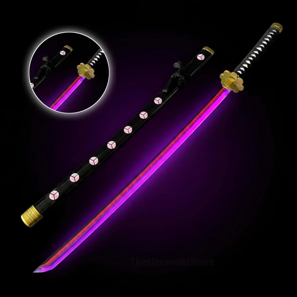 One Piece Shusui Roronoa Zoro LED Katana Sword With USB Cable (No COD Allowed On This Product) - Prepaid Orders Only