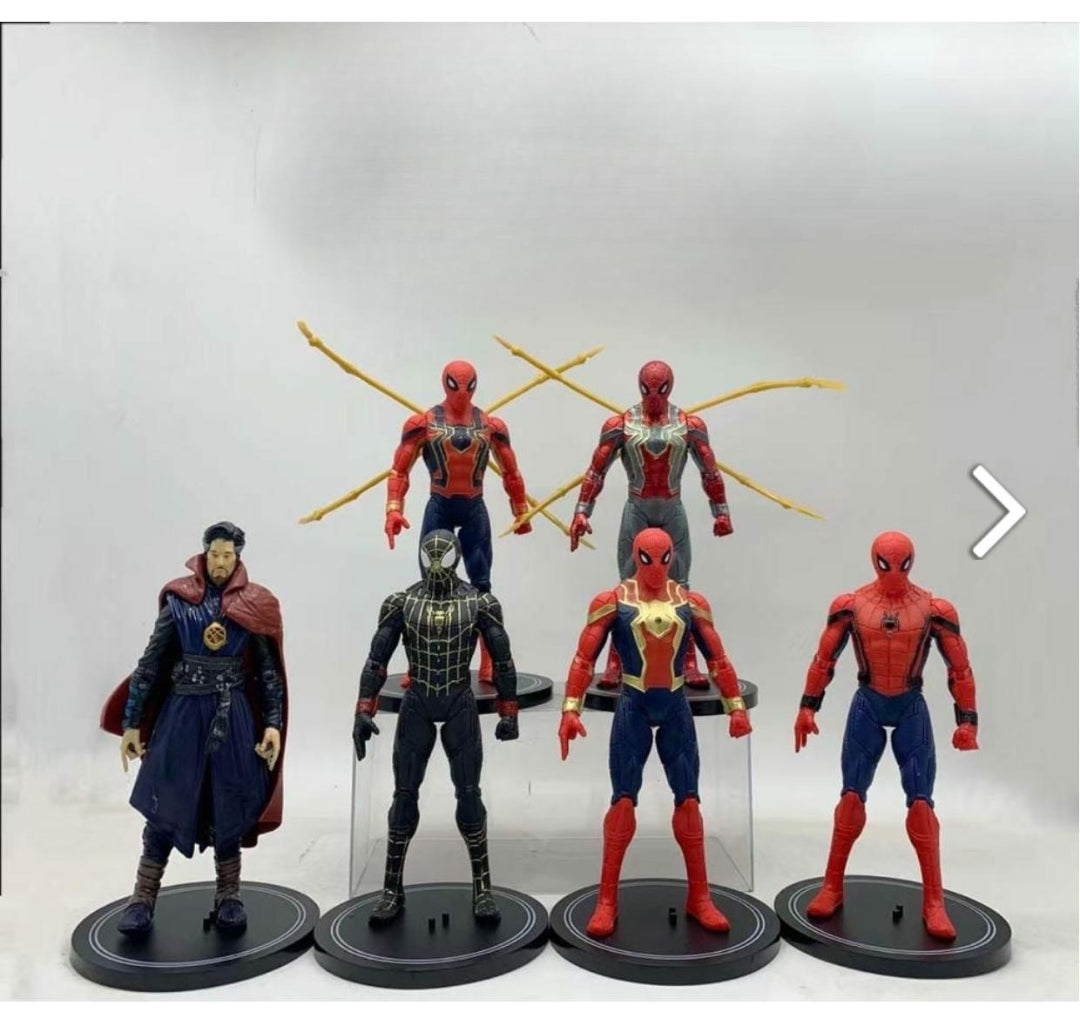 Spider-Man & Doctor Strange Marvel Action Figure Set of 6