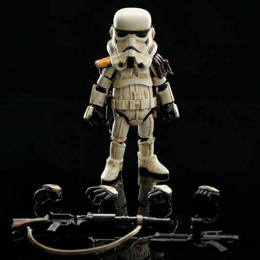 Star Wars  Sandtrooper Action Figure – Hybrid Metal Collectible 6-Inch Figure with Accessories