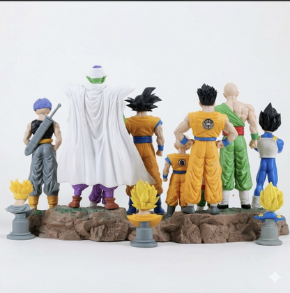 Dragon Ball Z Figure Set – 12 Piece Anime Character Collection Display Statue