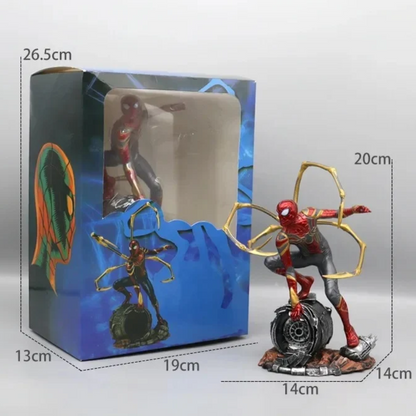 Spider-Man Action Figure Collectible Statue 20 Cm Approx – Superhero Display Figurine